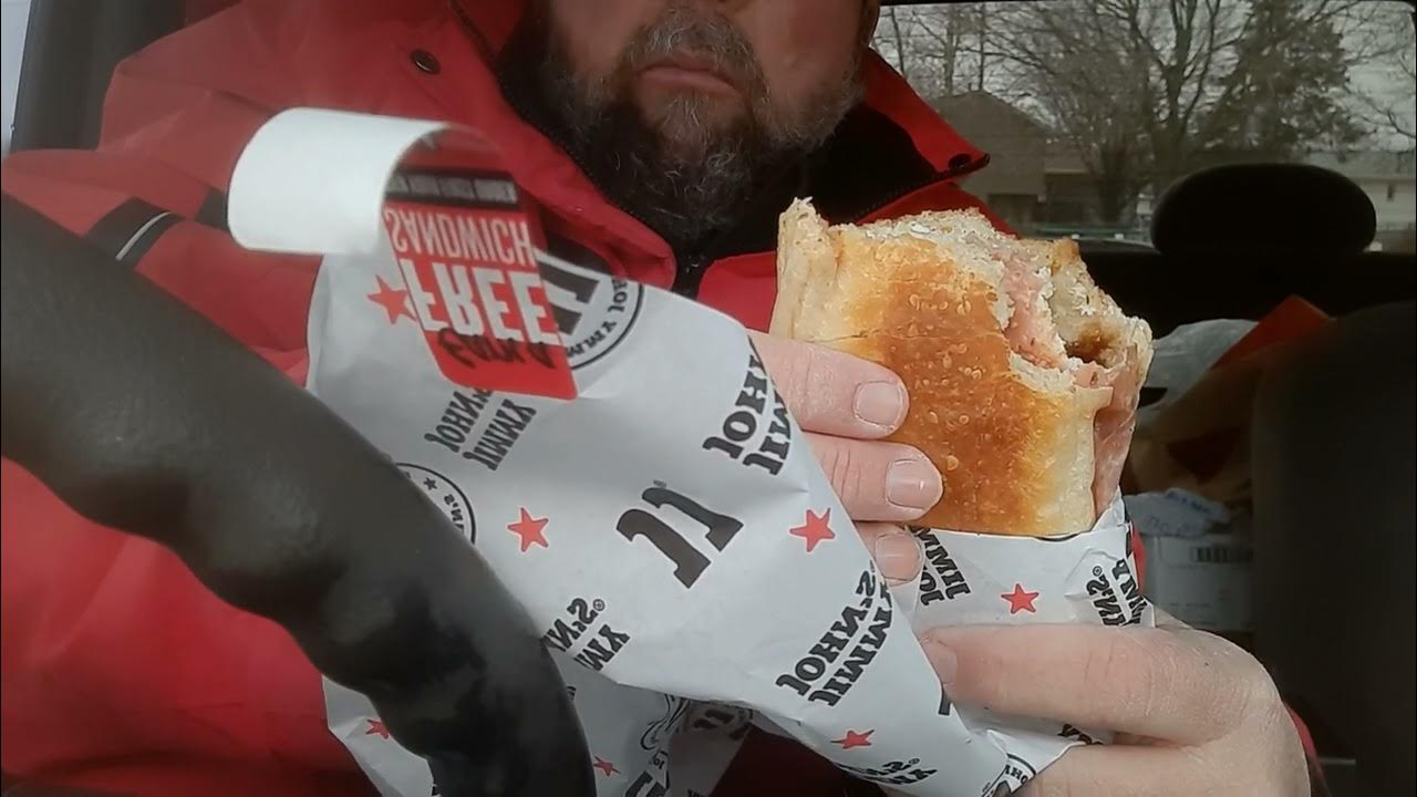 Jimmy John's Caprese Salami Pesto sub YouTube