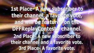 (Cancelled) Zeohawk's 3rd Themed Dissidia Cinematic Replay Contest