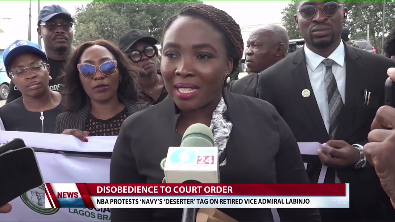 Disobedience To Court Order: NBA Protest Navy’s ‘Deserter’ Tag On Retired Vice Admiral Labinjo
