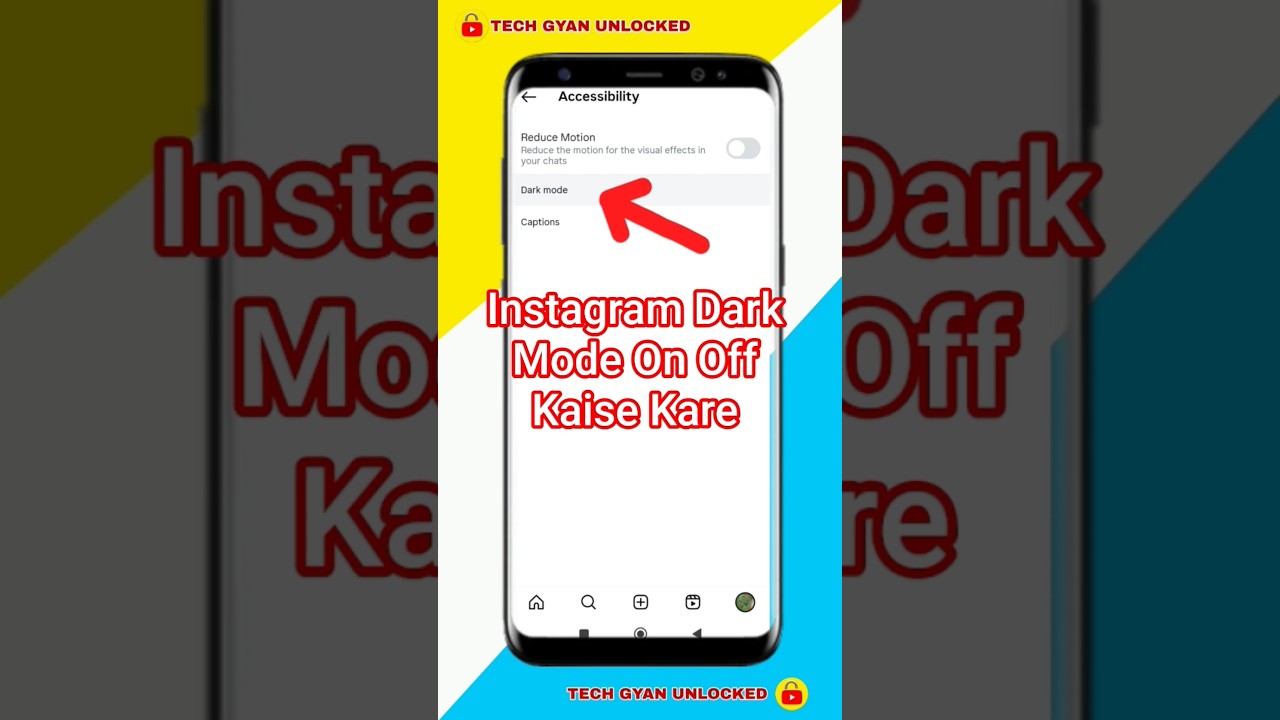 Instagram Dark Mode On Off Kaise Kare | How To Change Theme on  Instagram 