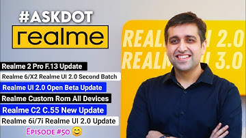 Realme February Update | Realme 6/X2 Second Batch | Realme 6i/7i UI 2.0 Update | Realme Open Beta ⚡⚡