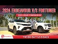 2024 ford endeavour vs toyota fortuner comparison  exclusive big suv war