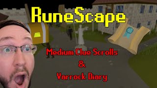 OSRS - Medium Clue Scrolls & Varrock Diary - VOD #OSRS #Runescape