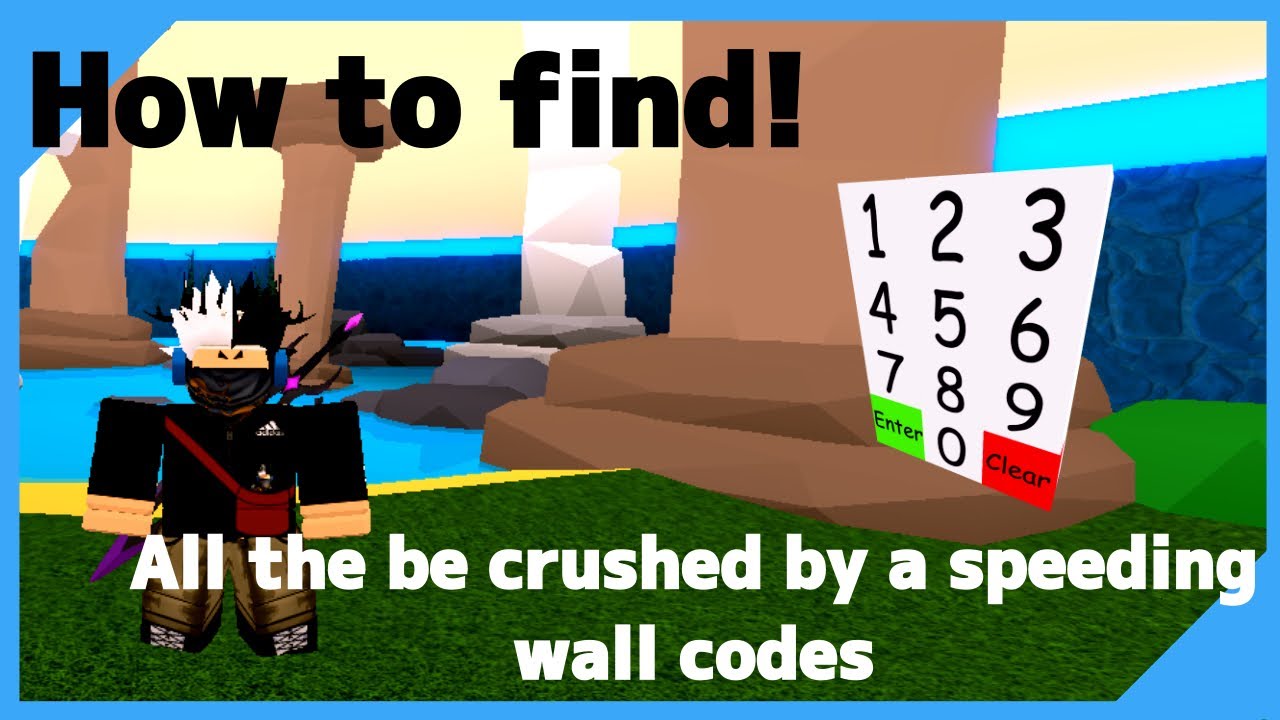 New All The Working Be Crushed By A Speeding Wall Codes August 2020 Youtube - roblox be crushed by a speeding wall codes 2020 september