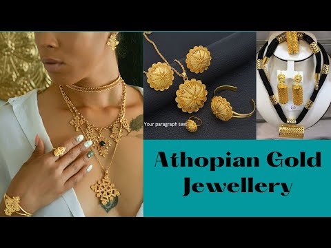 ETHOPIAN GOLD JEWELLERY DESIGNየኢትዮጵያ ወርቅ ትግራይ የሀበሻ ጌጣጌጥ የሀበሻ ወርቅ ዱባይ VIDEO BY FAATIMA AHMAD