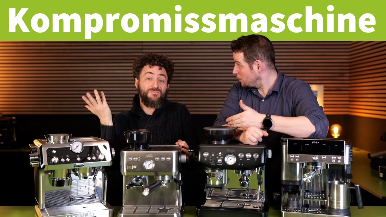 Siebträgermaschine mit Mahlwerk — kauft das nicht. Außer... - YouTube