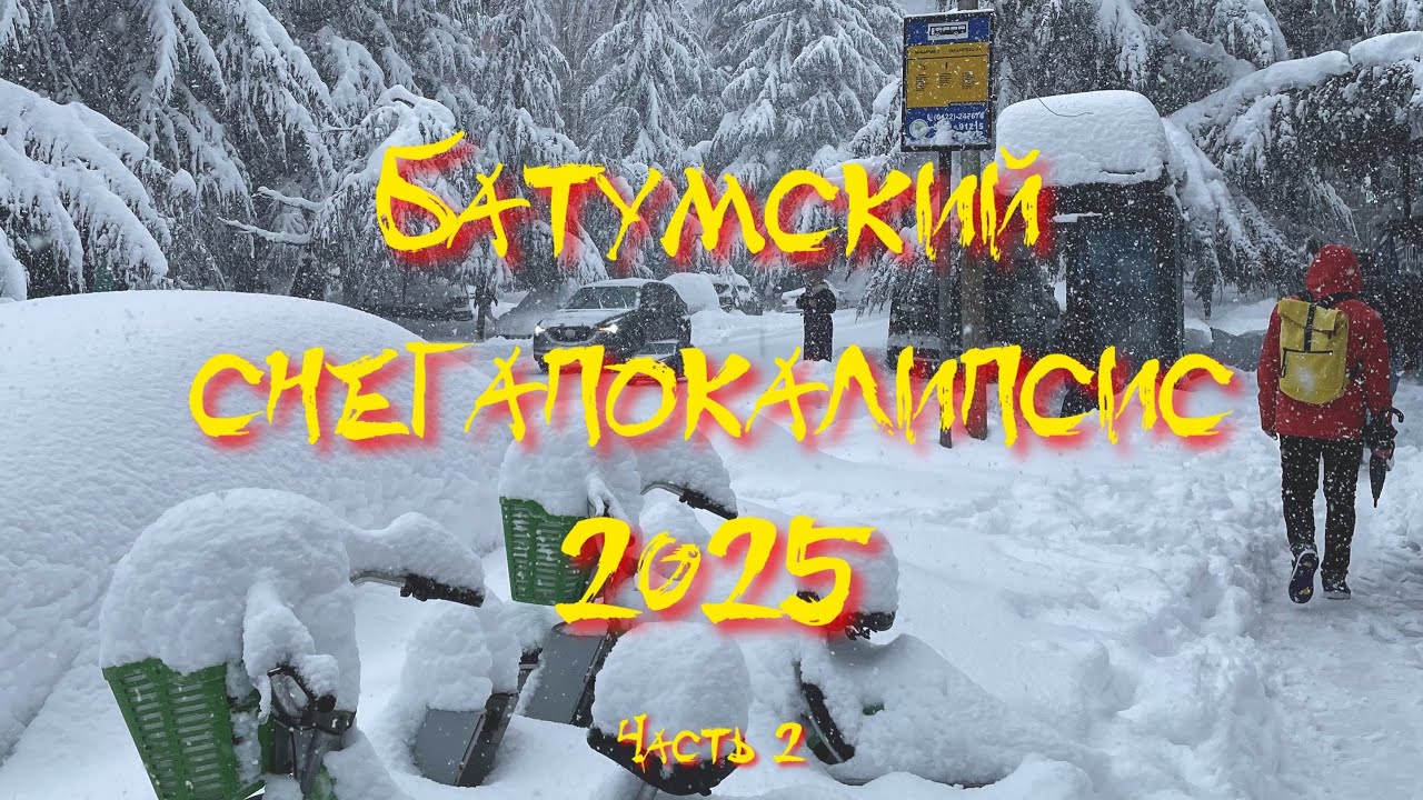 БАТУМСКИЙ СНЕГАПОКАЛИПСИС 2025 | Часть 2
