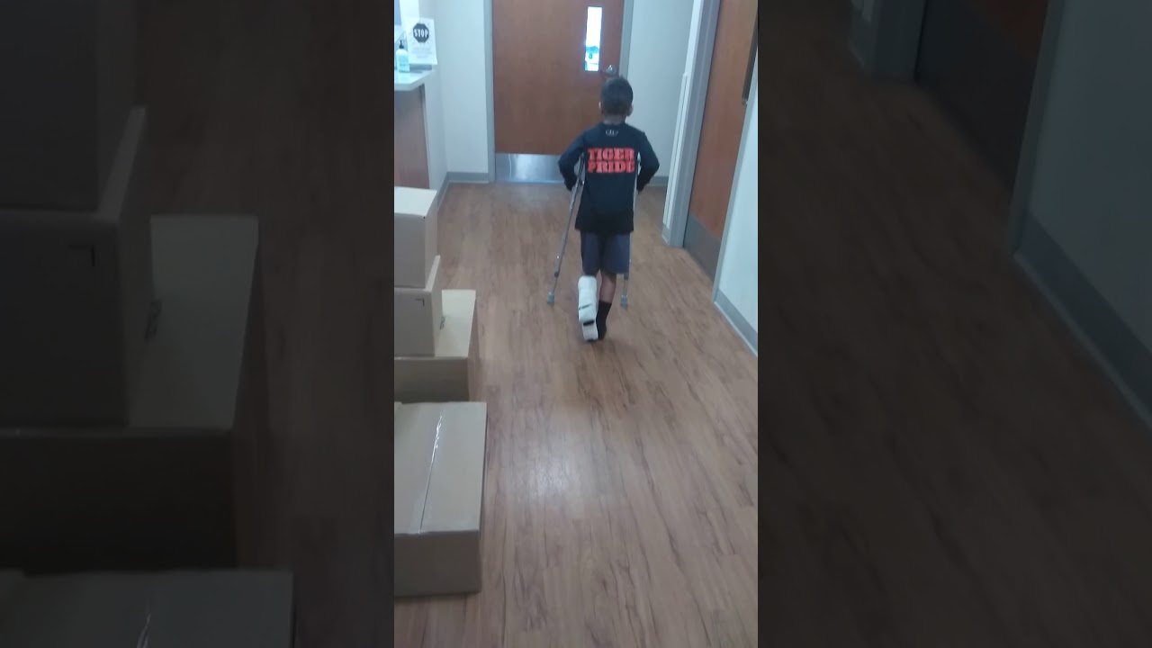 How to walk on crutches(2)
