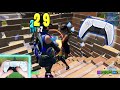 Arena Win in Fortnite Season 6 with Ps5 Controller Handcam (Non Claw No Paddles)