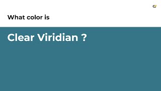 Clear Viridian color #367588 hex color - Blue color - Warm color 367588