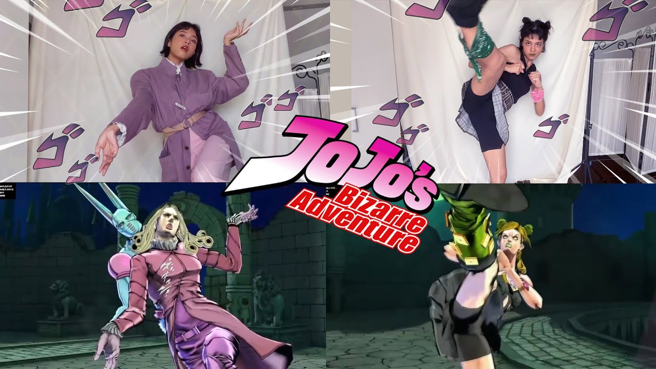 My Jojo pose Compilation 2 「Eyes of heaven」 (Side by side ver.)