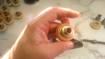 IBM Selectric Center Hub Pulley Rebuild Repair, The Marraige Process