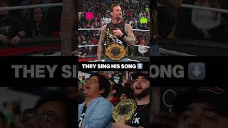 A champions welcome for CM Punk 🔊