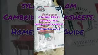 Ordered Grade 1 syllabus from Cambridge Worksheets | Homeschool Guide Ordered Grade 1 syllabus from Cambridge Worksheets | Homeschool Guide