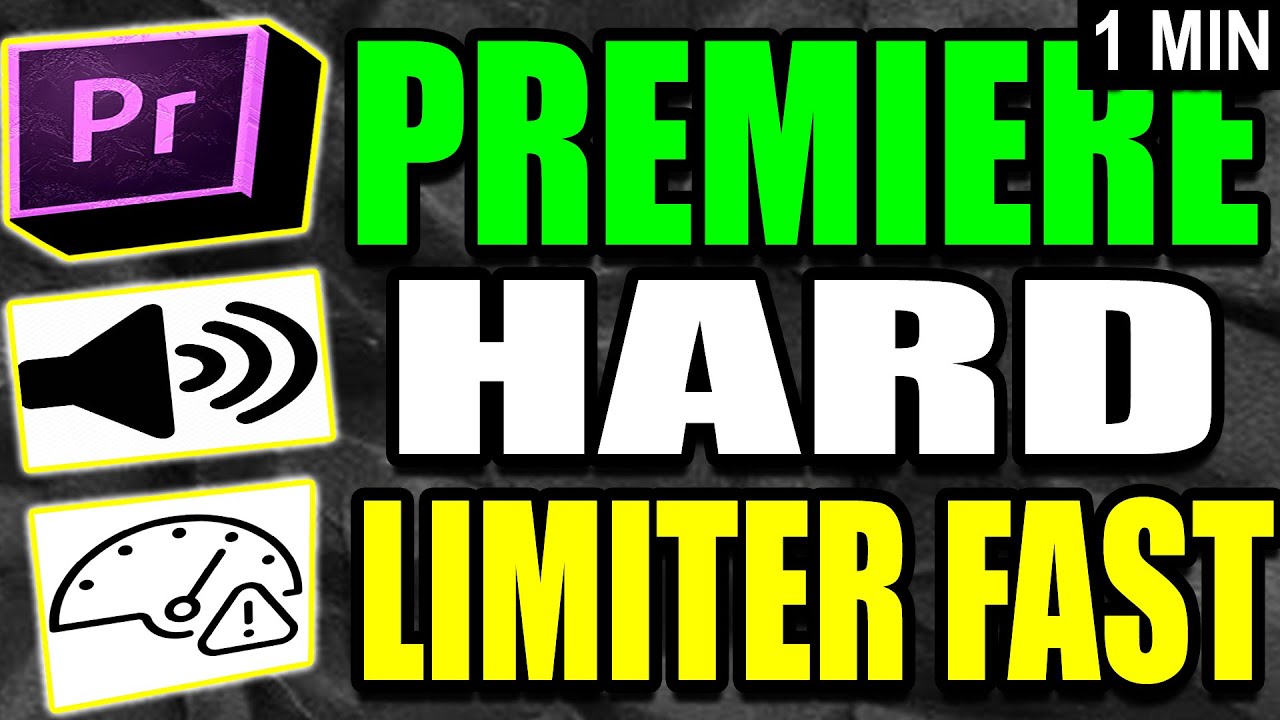 Hard Limiter Premiere Pro Tutorial (2025)