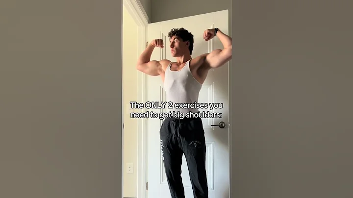 The ONLY 2 exercises you need for big shoulders 💪  #musclebuilding #gymtips #lifting #gym #shoulders