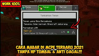 TUTORIAL LENGKAP!! CARA MUDAH MULTIPLAYER DI MINECRAFT PE !! - TUTORIAL MULTIPLAYER MCPE