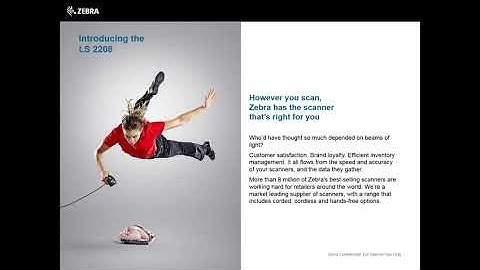 Zebra Symbol LS2208 General Purpose Barcode Scanner