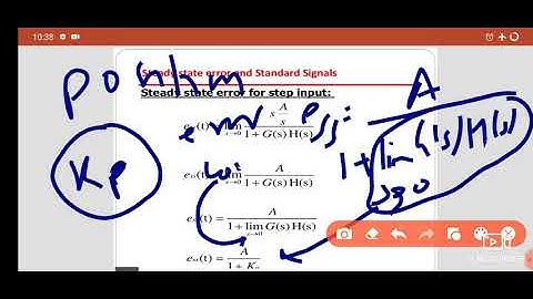 EE 305, Control System, Unit 3 Steady State Analysis -2