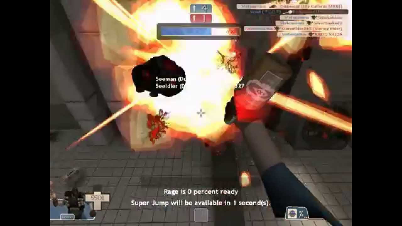 TF2 Freak Fortress 2 - Seeman + Seeldier gameplay #2 (2fast2quick)