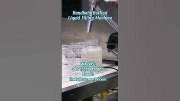 Handheld Bottled Liquid Filling Machine#zxsmart #liquidfilling #fillingmachine #bottlefiller