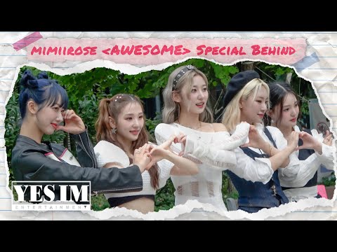 [Rose-in] mimiirose 1st Single Album [AWESOME] Album promotion Special Behind