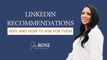 Linkedin Recommendations | WHY and HOW To Ask For Them
