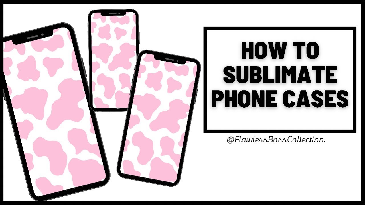 How to sublimate a phone case How to make a phone case YouTube
