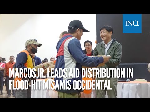 Marcos Jr. leads aid distribution in flood-hit Misamis Occidental