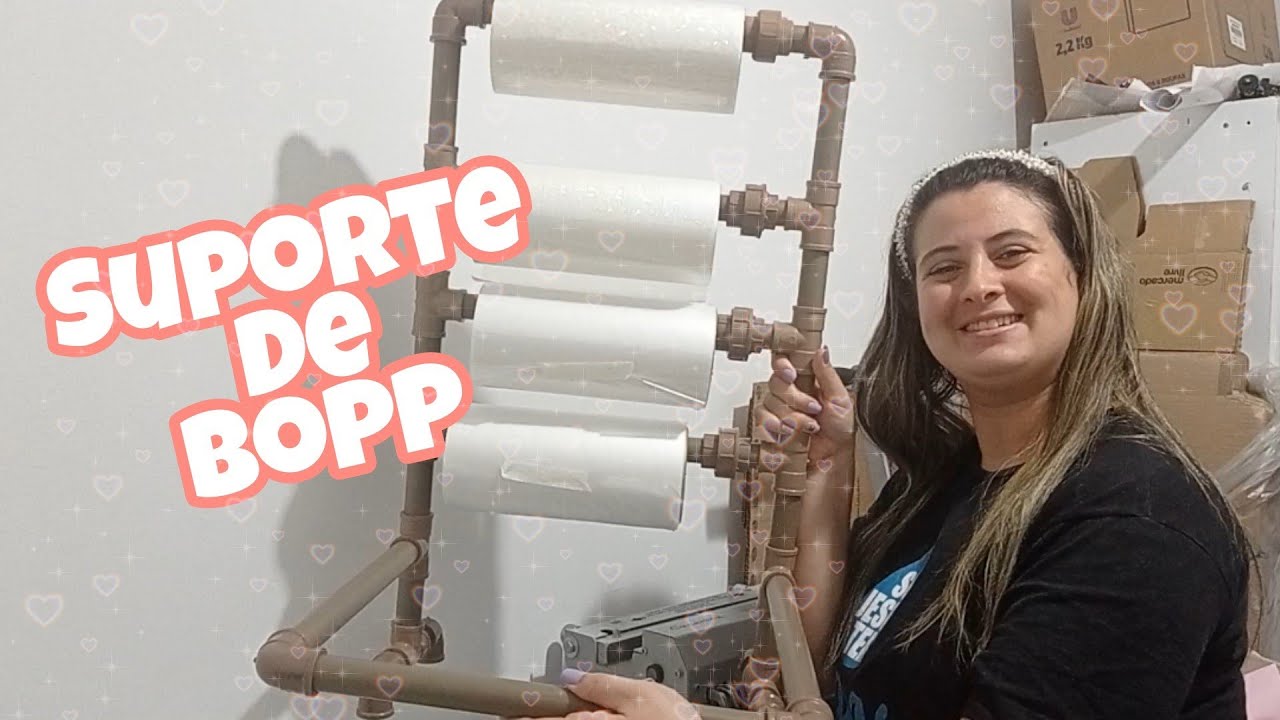 SUPORTE DE BOPP COM MENOS DE R$100,00 | FAÇA VOCÊ MESMO