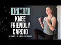 15 Min KNEE FRIENDLY CARDIO Workout | Low Impact, No Squats, No Lunges
