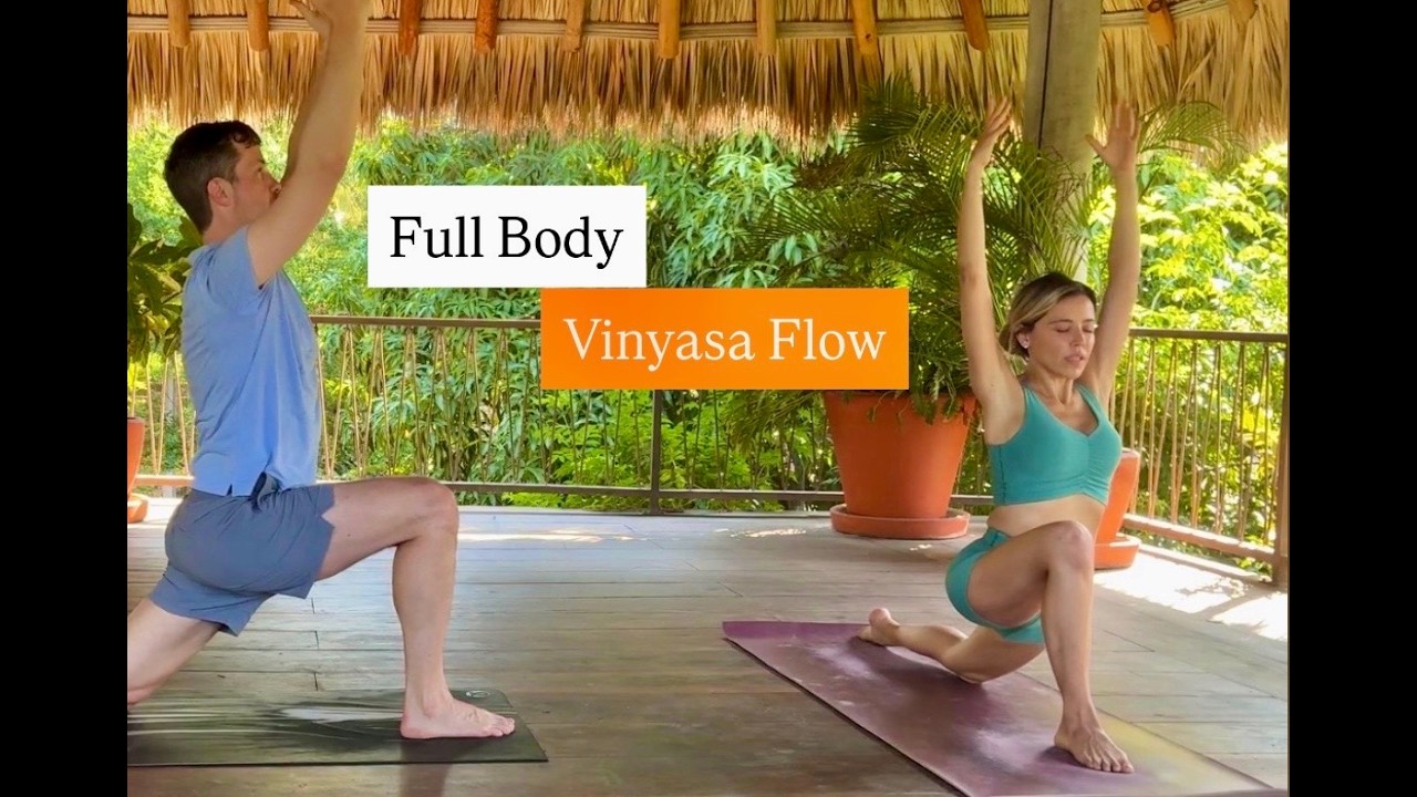 1 hour Feel Good Yoga Flow Full Body Vinyasa Practice - YouTube