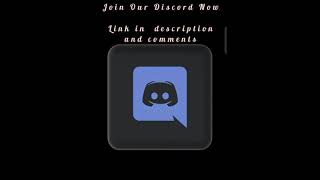 Join The Discord Now- Link in Description
