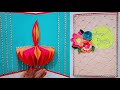 Beautiful Handmade Pop Up Greeting Card for Diwali | Craft Nifty Creations