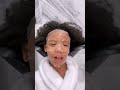 1 hour self care Curly hair routine on my son… #shorts