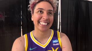 Layshia Clarendon on first career triple double in the WNBA and Cameron Brink’s WNBA debut