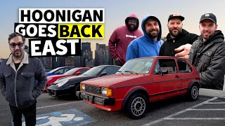 Tony Angelo’s Secret Garage! Midnight Car Shopping! Hoonigan Heads East