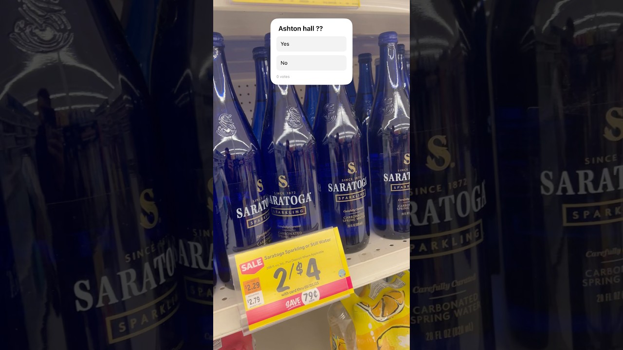 ASHTON HALL DRINKING WATER !! 