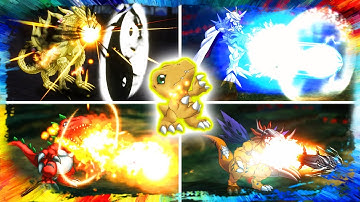Digimon Survive All AGUMON Evolve Signature Attack