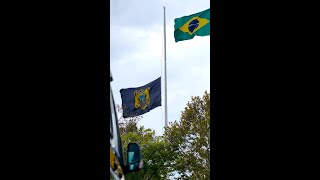 Homenagem aos policiais rodoviários federais que cumpriram sua missão com bravura