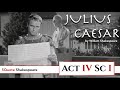 Julius Caesar Act 4 Scene 1 Close reading Analysis