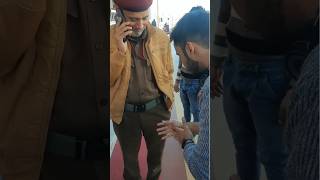 Police Wale Shocked? ? youtubeshorts magic magician tricks vaishnodevi police trend shorts