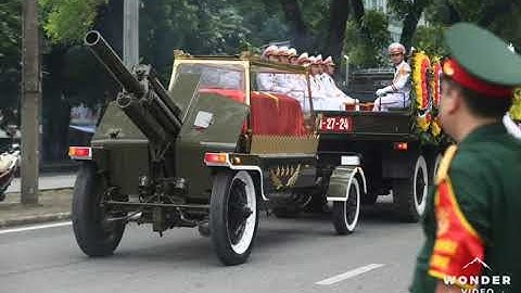 Lễ truy điệu, đưa linh cữu Chủ tịch nước Trần Đại Quang về đất mẹ