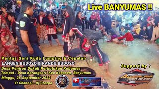 Tari Cepetan Randu Budòyo Peniron Live Kebasen Banyumas 25 September 2022