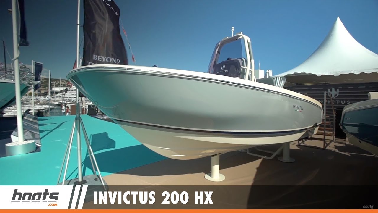 Invictus 200 HX: First Look Video Sponsored by Close Brothers