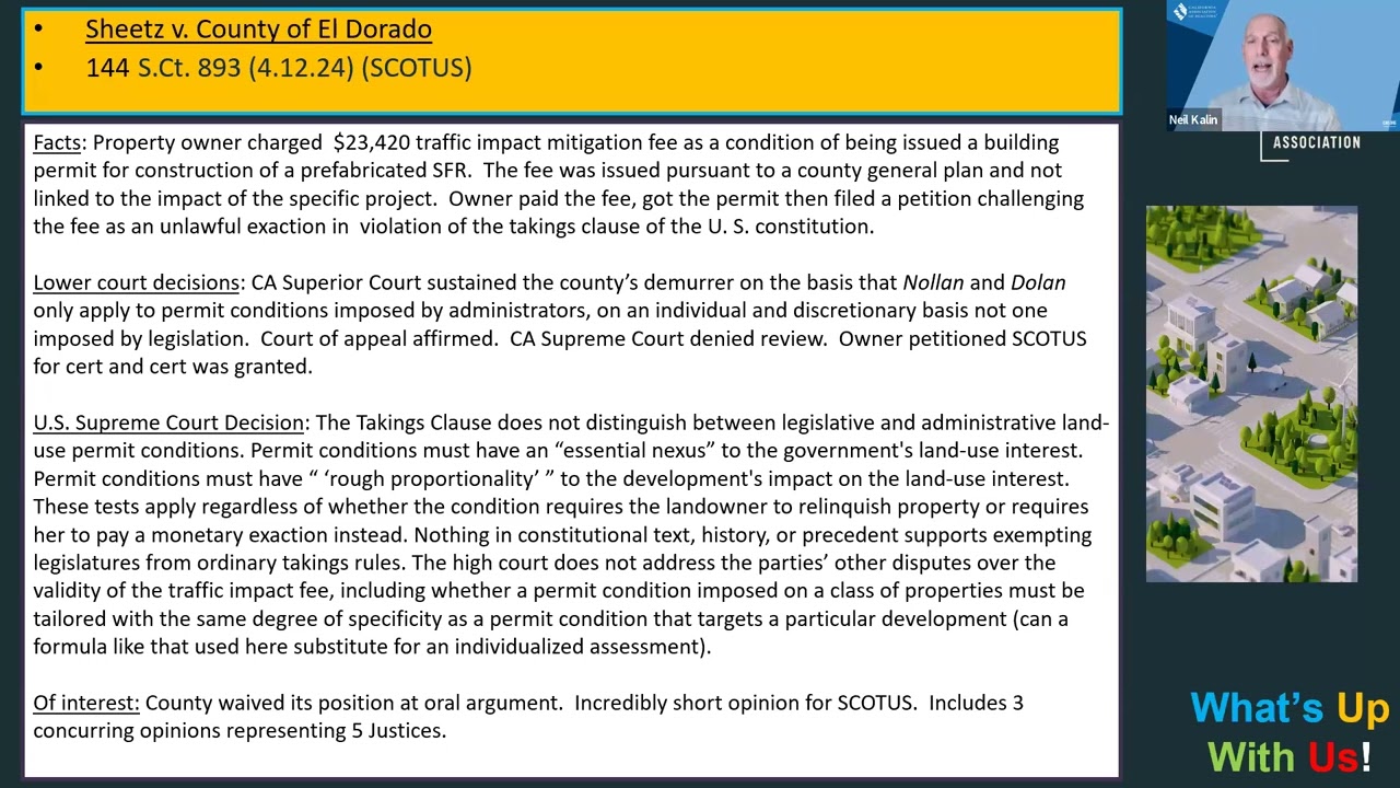 Real Property Law Section What's Up With Us - May 2024