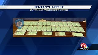 St. Tammany Parish reports historic fentanyl pill seizure during traffic stop