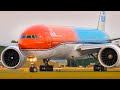 Planespotting Amsterdam | GA Retro Gov., Orange Pride, MU CIIE 777, KF A340, ...