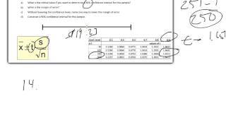 Confidence Interval - Sigma Unknown