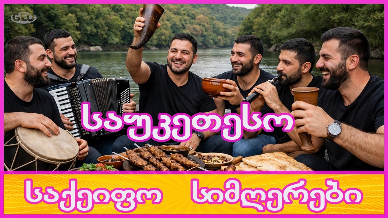 საუკეთესო საქეიფო სიმღერები ♫ Geo TV ♥️ qartuli simgerebi